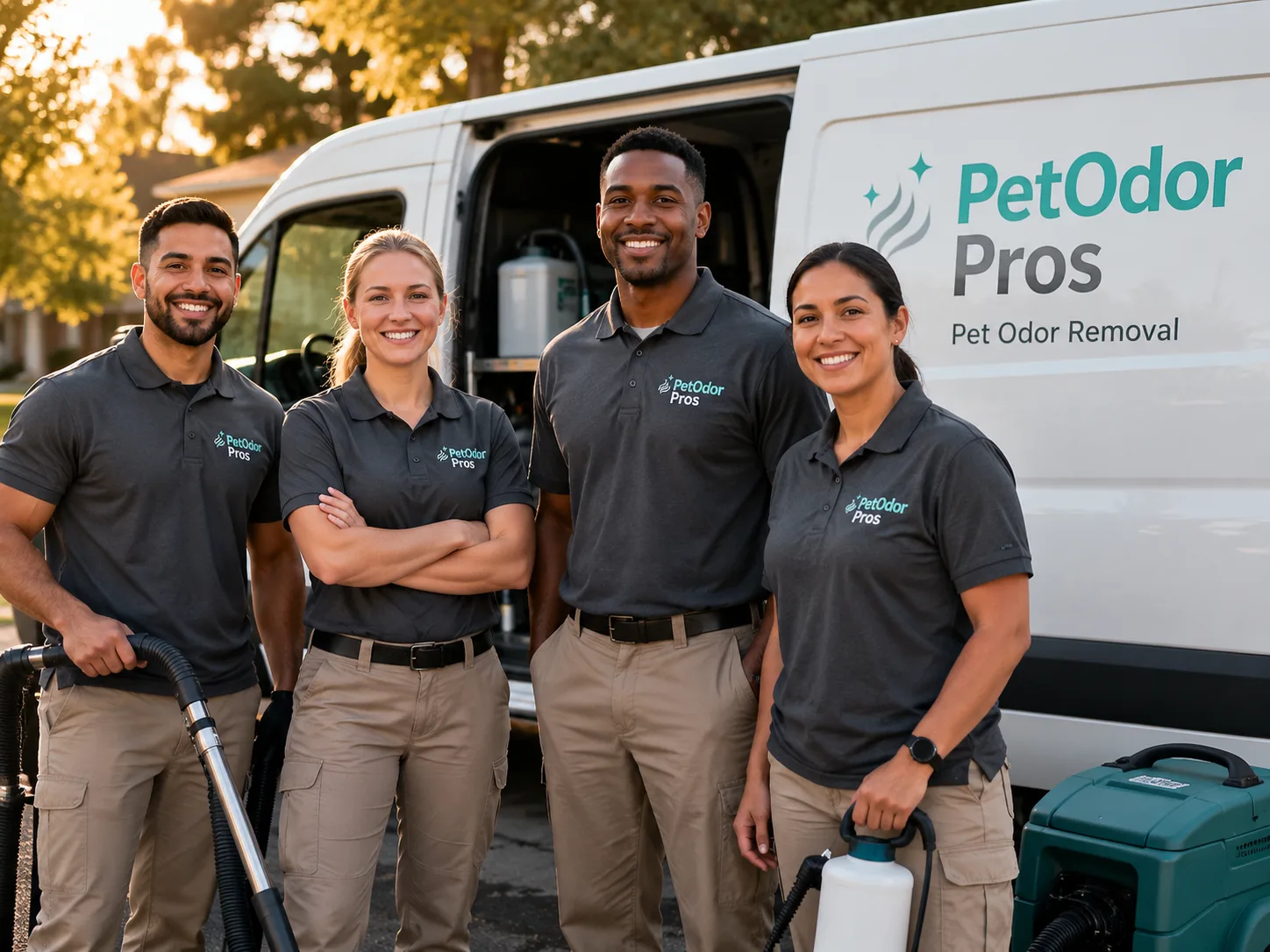 Pet Odor Removal team serving Bakersfield, VT